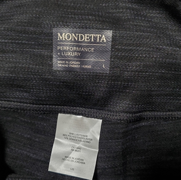 Mondetta Black Leggings With Pockets NWOT - Picture 2 of 11